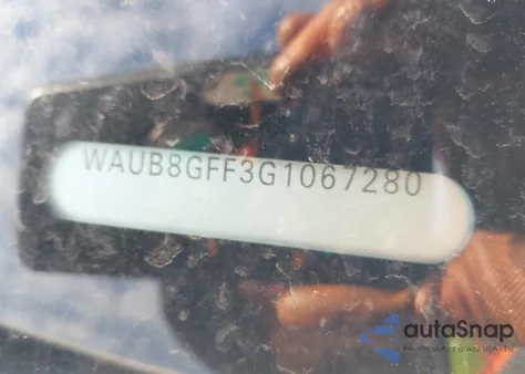 2016 Audi A3 2.0T Premium z USA, uszkodzony, nr VIN WAUB8GFF3G1067280